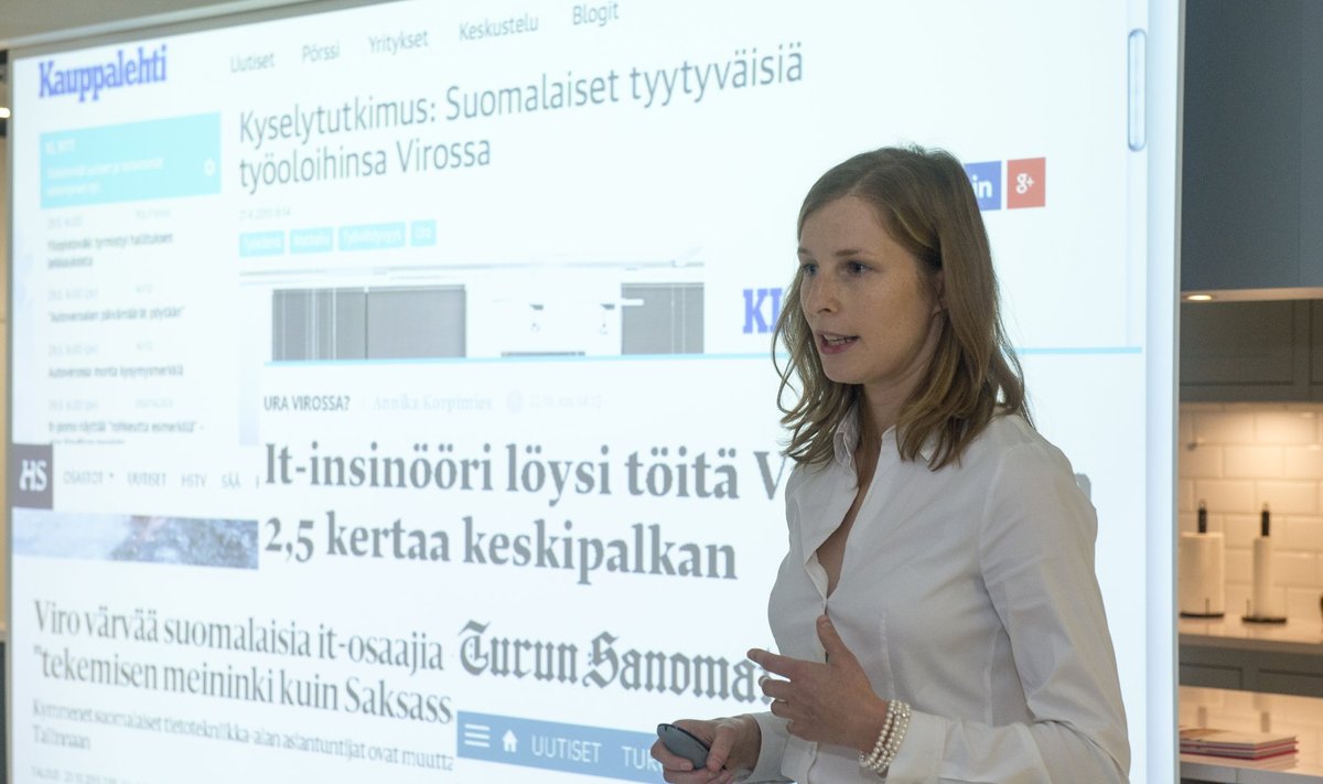 "Work in Estonia" projektijuht Karin Patune.