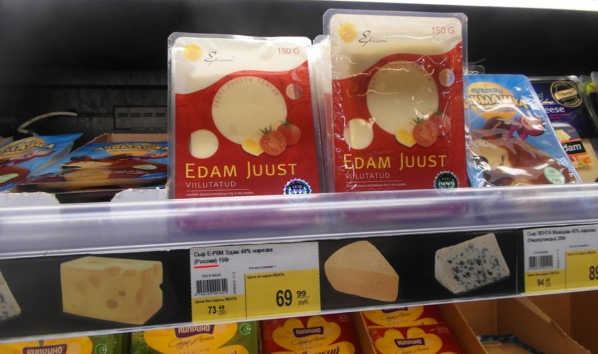 Eesti juustu tehakse nüüd Venemaal?