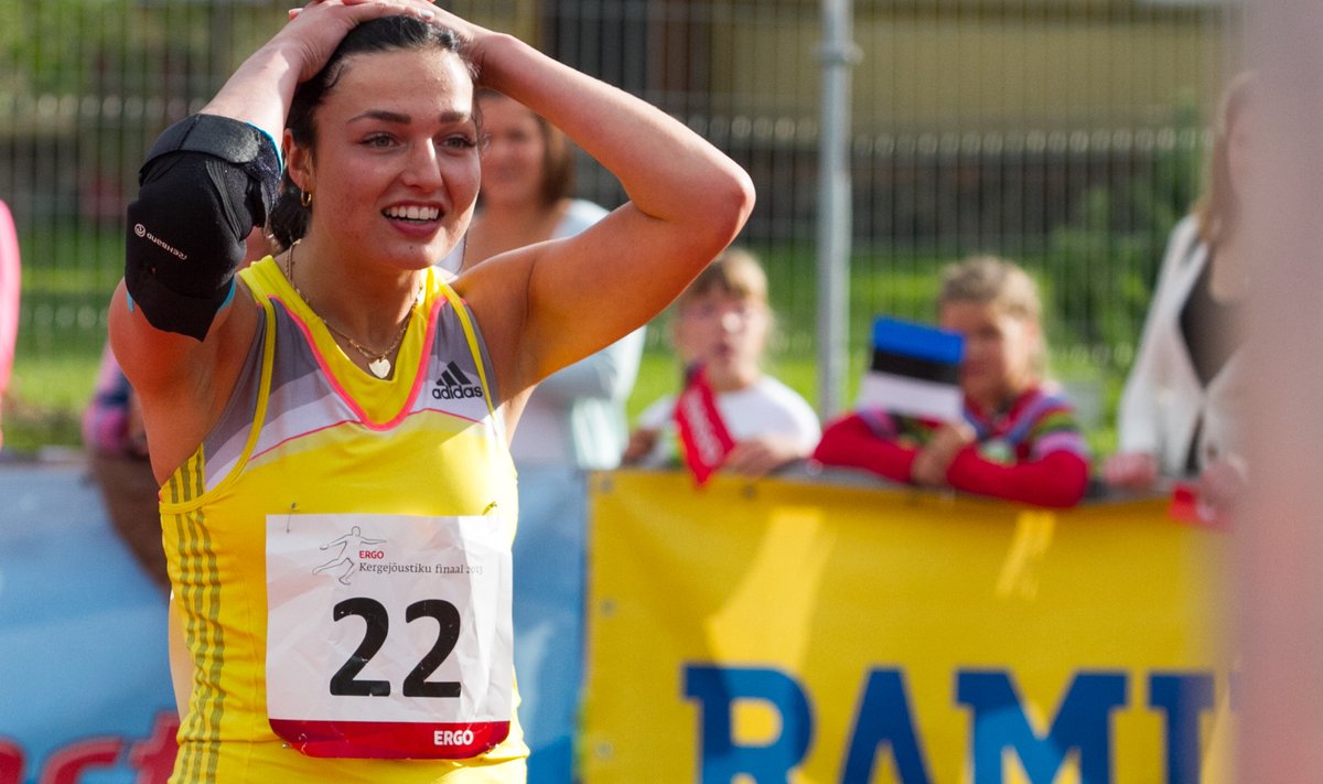Liina Laasma püstitas Eesti rekordi.