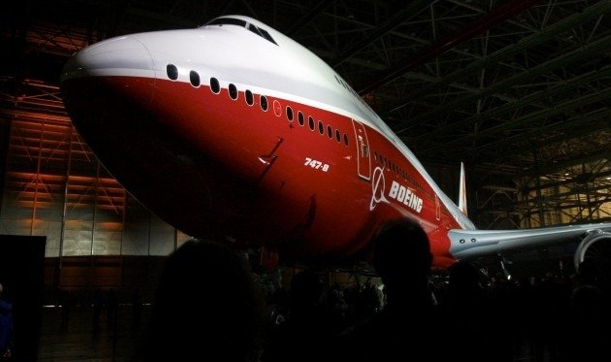 Boeing 747-8 esitlus. Foto Anthony Bolante, Reuters