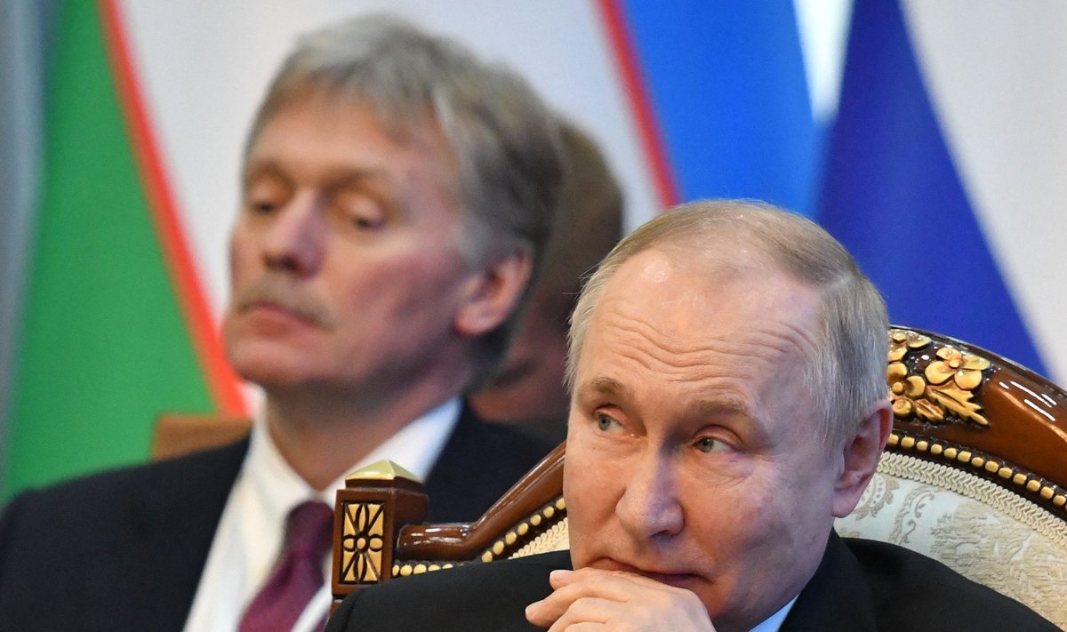 Dmitri Peskov ja Vladimir Putin