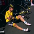 VIDEO: Tour de France'l toimus suur liidrite lõpukukkumine, üldliider sai viga ja katkestab tuuri!