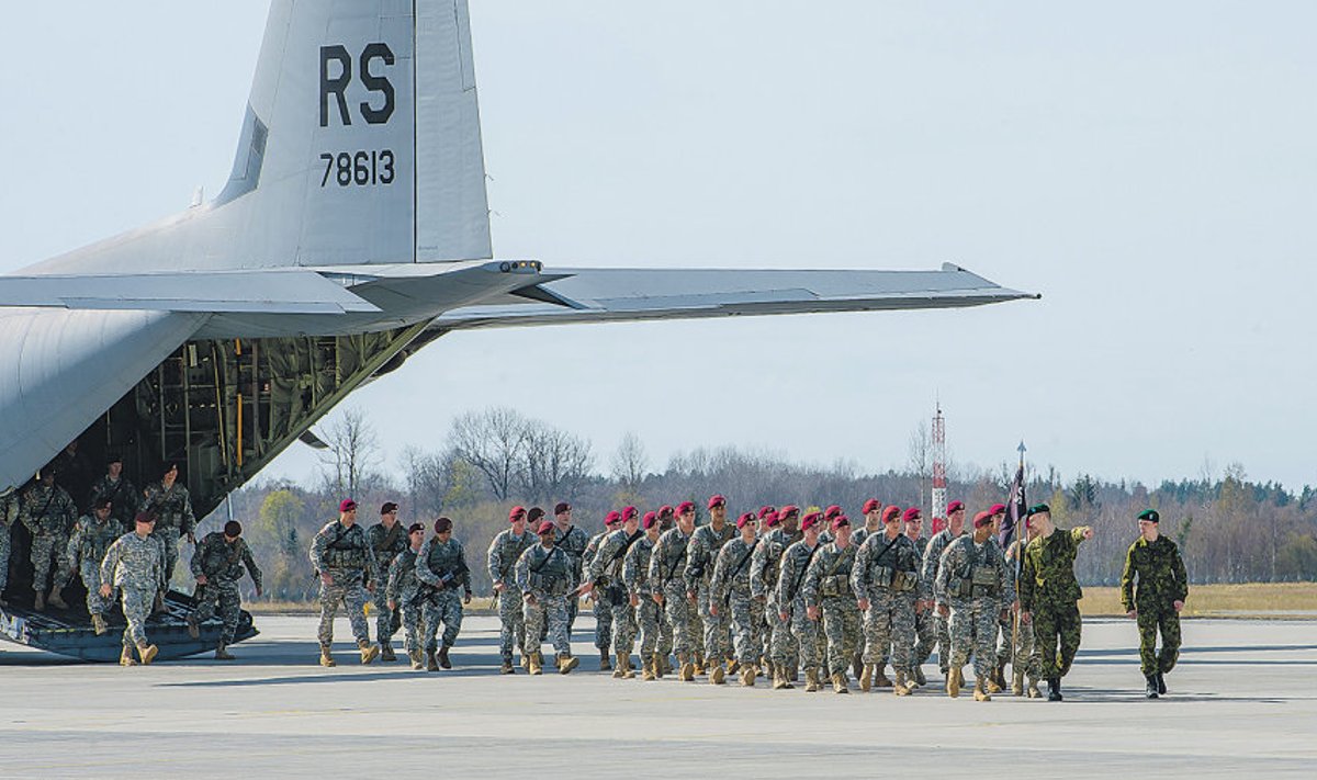 173. õhudessantbrigaadi kompanii sõdurid teenivad Eestis vähemalt aasta lõpuni. Kas sellest võiks saada USA alaline sõjaline kohalolek, näitab aeg.