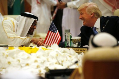 Mohammed bin Zayed al-Nahayan, Donald Trump