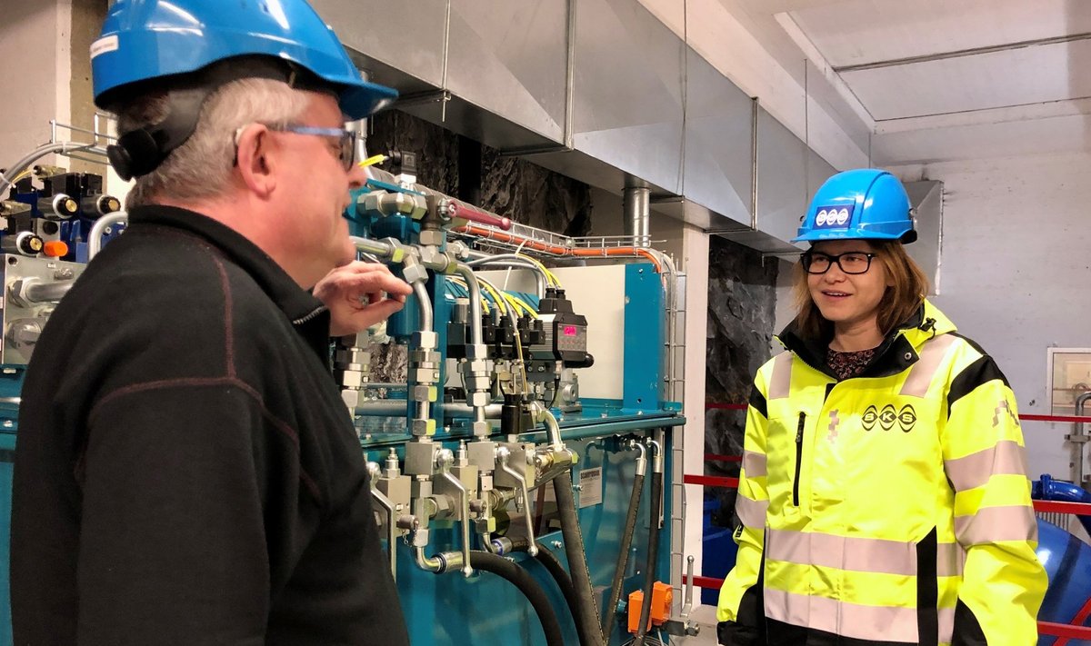 Veerme juhitaval Põhja-Norra suurimal hüdroenergiat tootval firmal Salten Kraftsambandil on umbes 100 töötajat.