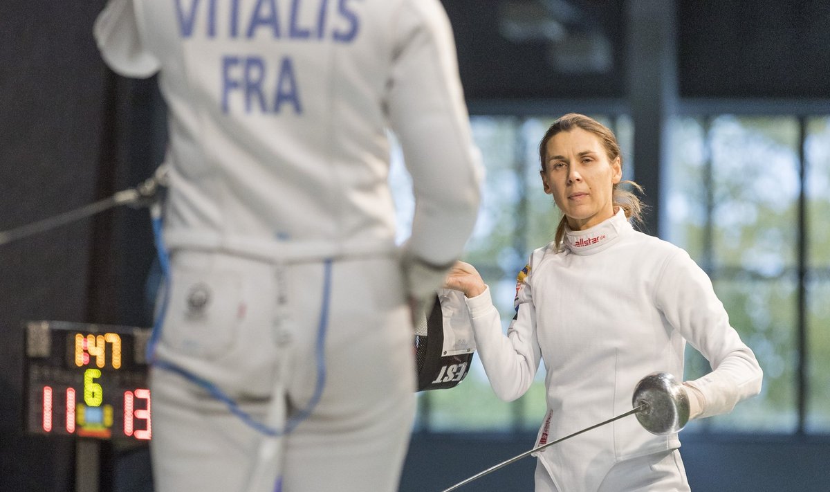 Irina Embrich kaotas teises ringis prantslannale Coraline Vitalis'le.