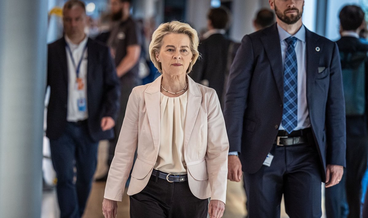 Ursula von der Leyen 15. juulil Strasbourgis