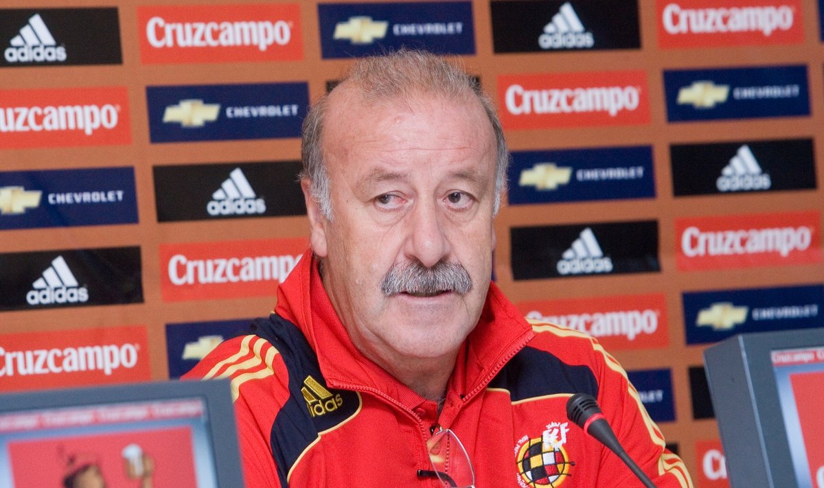 Hispaania jalgpallimeeskonna peatreener Vicente del Bosque