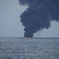 Põhja läinud tanker jättis Ida-Hiina merele 16 kilomeetri pikkuse naftalaigu