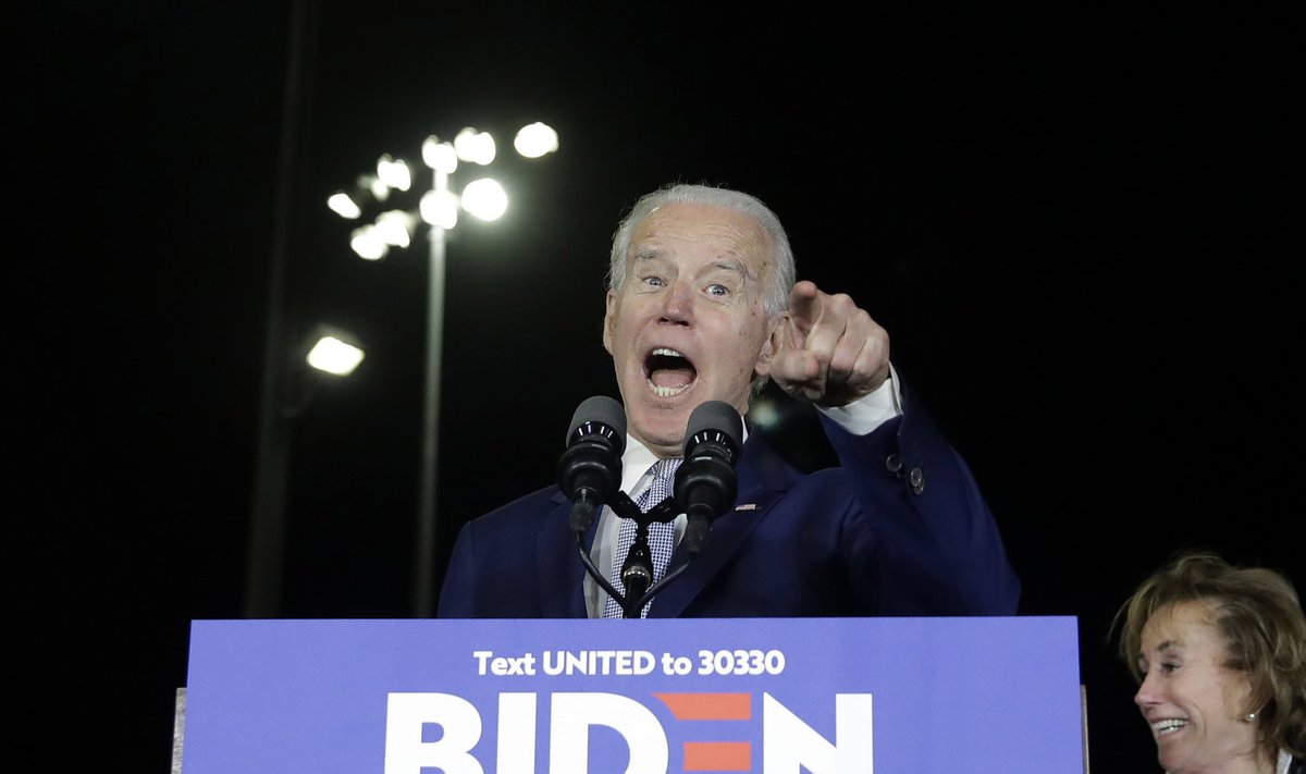 Võidukas Joe Biden