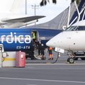 FOTOD SÜNDMUSKOHALT | Suitsu lõhna tundnud Nordica kapten kutsus päästjad Tallinna lennuväljale vastu