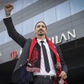 Itaaliasse naasnud Zlatan Ibrahimovic: ma ei tulnud siia, et maskott olla