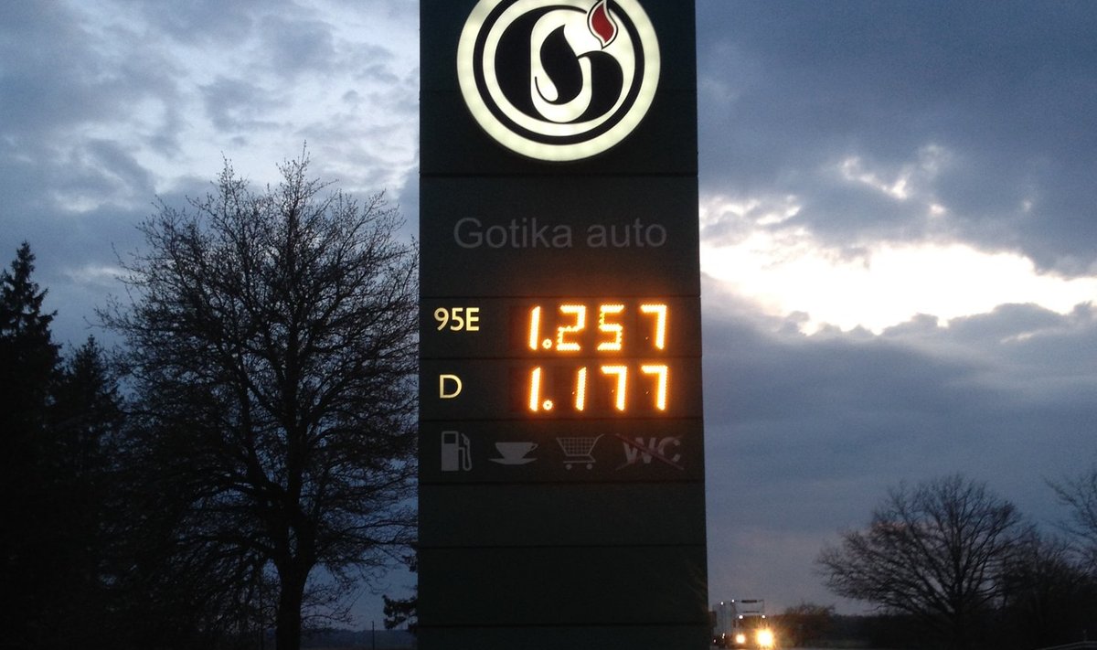 Kütusehind Lätis