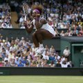 Serena Williamsile raske võit, Sara Errani hävis uskumatul kombel