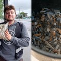 VIDEO | Poole tunniga üle 600 suitsukoni. Nooraktivist on võtnud südameasjaks teha Tallinn päriselt rohepealinnaks 