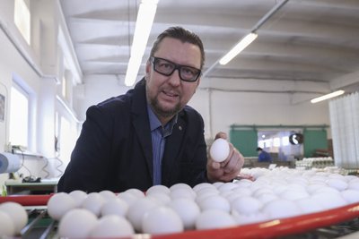Eggo munade tootja DAVA Foods Estonia. Vladimir Sapožnin