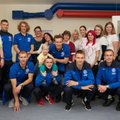 FOTOD: Eesti jalgpallikoondis külastas Tallinna Lastehaiglas pisikesi fänne