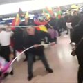 VIDEO | Hannoveri lennujaamas puhkes kurdide ja türklaste vahel massikaklus