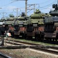 Venemaa kaitseministeerium: Ukraina piiri lähistelt lahkus neli raudtee-ešeloni ja 15 transpordilennukit vägedega