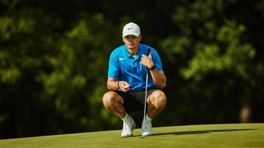 Eesti golfikoondise poolfinaalmatš EMil jäi äikese ja lausvihma tõttu pooleli