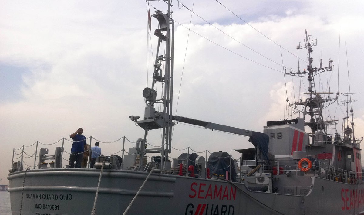 Piraadiküttide laev Seaman Guard Ohio