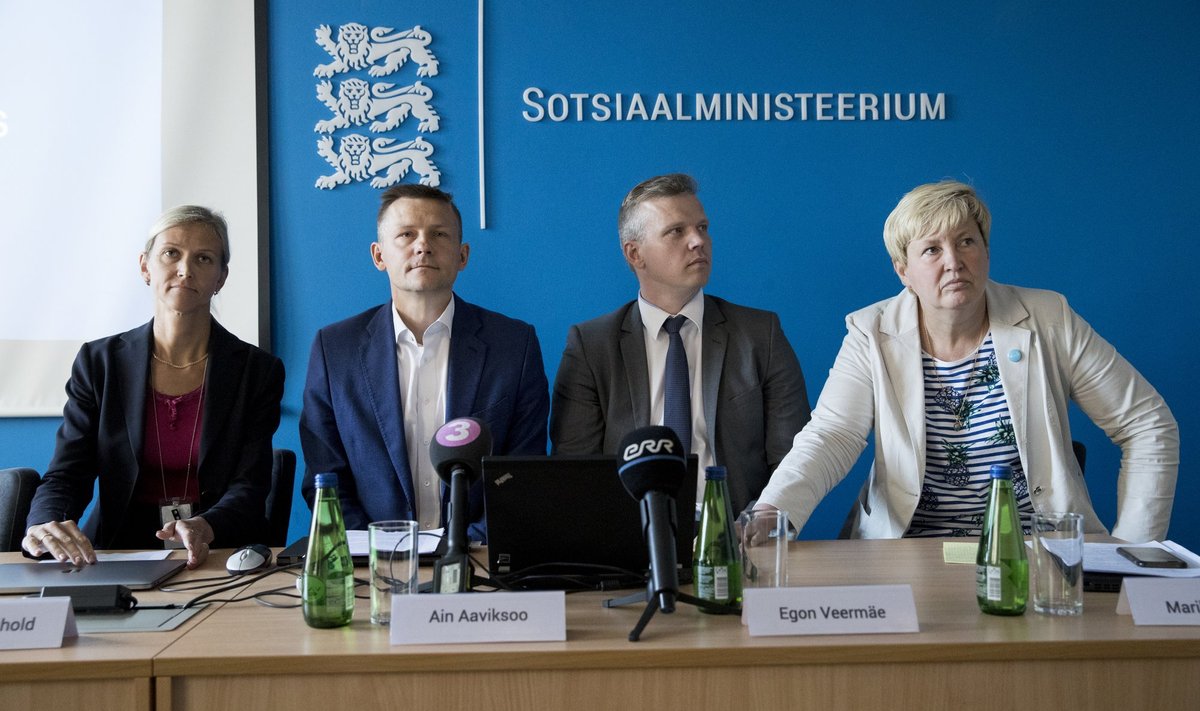 Legendaarne SKAIS2-teemaline pressikonverents sotsiaalministeeriumis aastal 2017 - selgus, et Tietoga tuleb arendusleping üles öelda