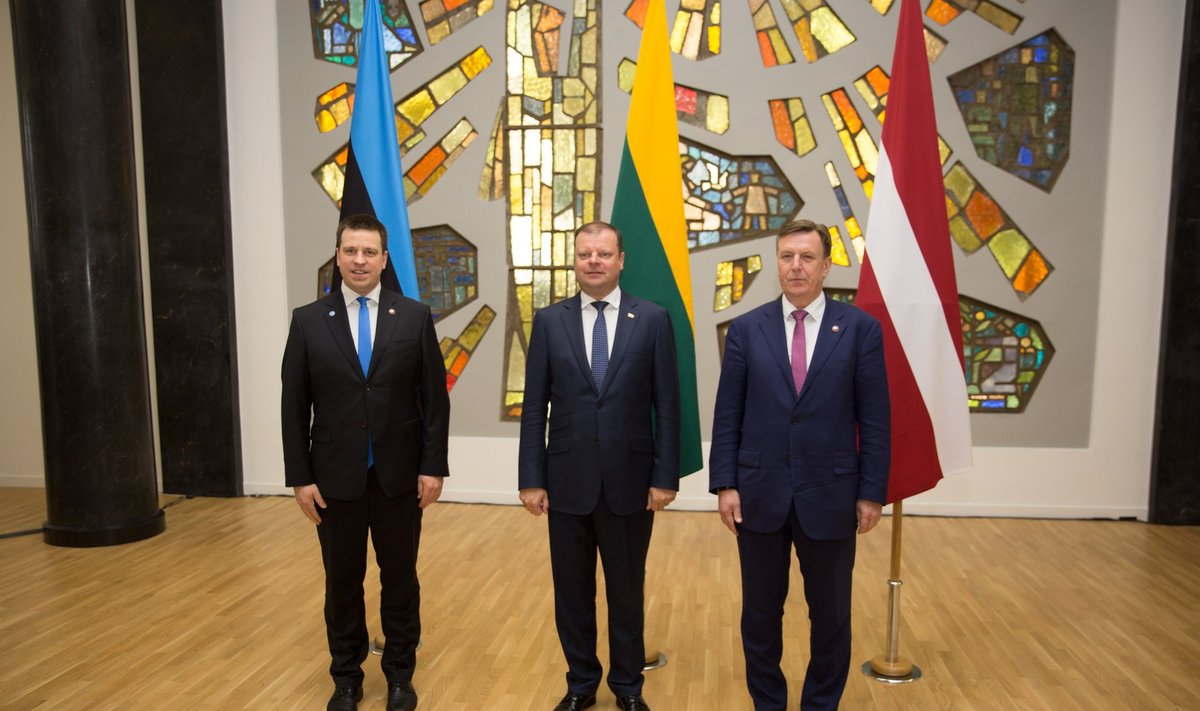 Balti riigijuhtide kohtumine Vilniuses.