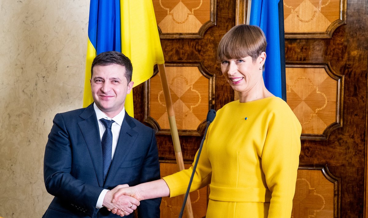 Kersti Kaljulaid kohtub Ukraina presidendiga