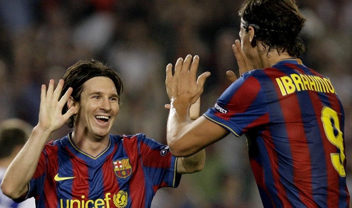 Messi ja Ibrahimovic
