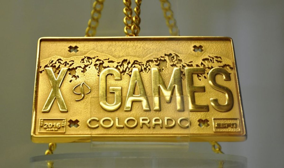 Kelly Sildaru X-Mängude kuldmedal.