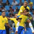 Brasiilia ei näidanud sambajalgpalli, ent sammus edasi