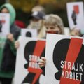 Poolas toimub täna abordikeelu vastane naiste streik