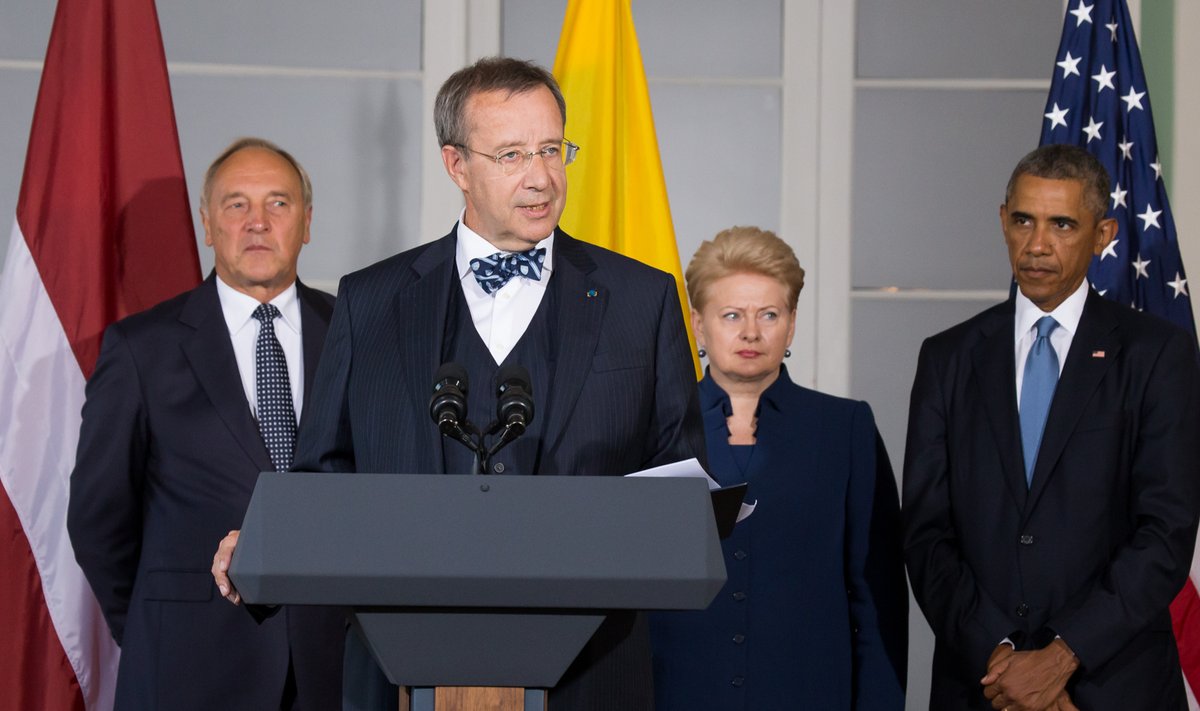 Obama meeting with Baltic Presidents