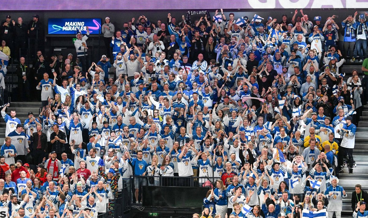Soome jäähokikoondise mänge kodusel MM-il külastab stabiilselt üle 10 000 pealtvaataja, aga täismaja pole võõrustajad veel kätte saanud.