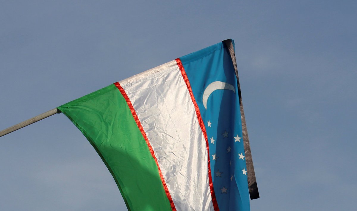 Usbeki lipp
