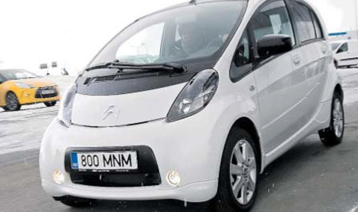 Toetust ei saa mitte üksnes Mitsubishi elektriautode ostjad, vaid ka teiste markide eelistajad. Pildil Citroën C-Zero
