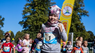 FOTOD | Lapsed lustisid Snelli staadionil Tallinna maratoni lastejooksudel