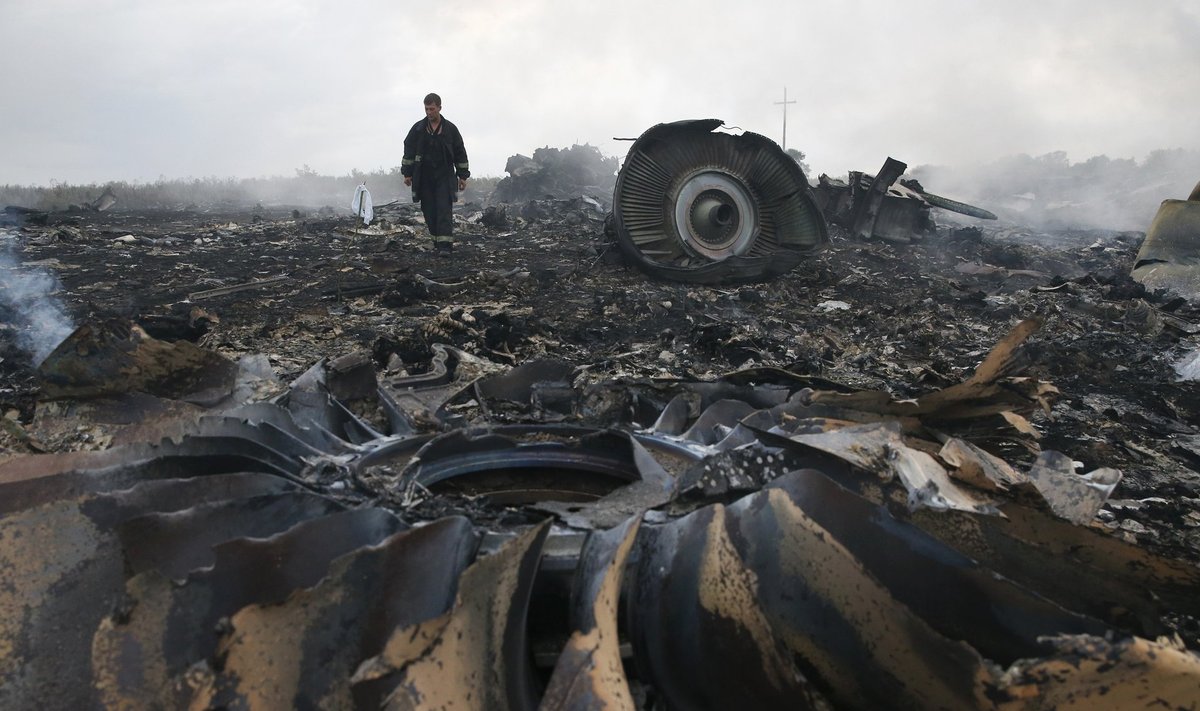 Malaysia Airlinesi lennuki MH17 rusud