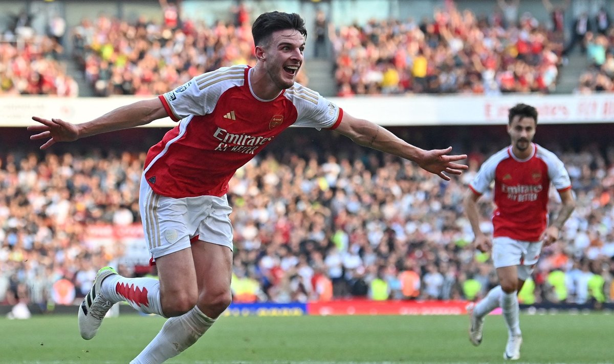 Londoni Arsenal teenis Inglismaa kõrgliigas hooaja kolmanda võidu.