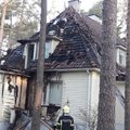 ФОТО: В Таллинне загорелся дом министра обороны Маргуса Цахкны