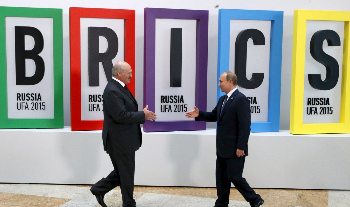 BRICS maade Ufaa tippkohtumisele saabus ka Valgevene riigipea