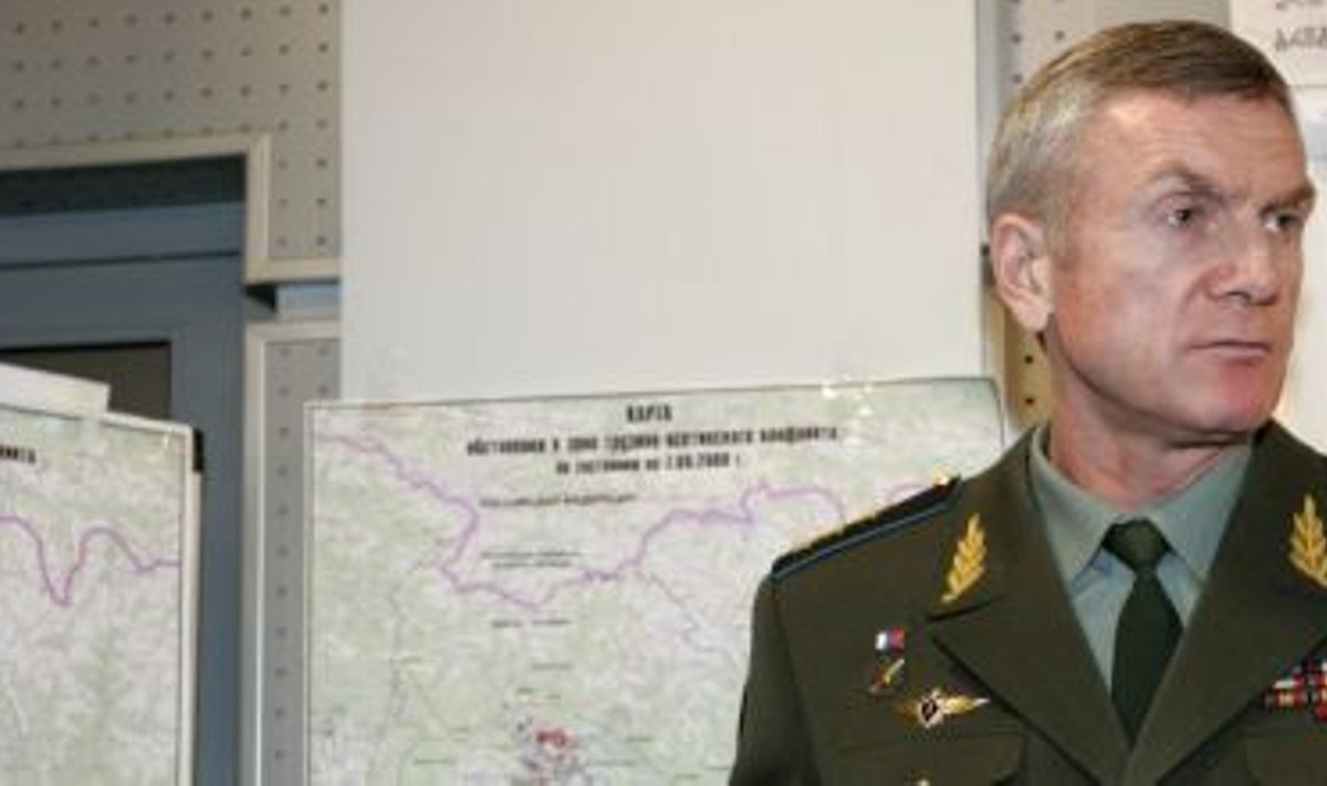 Venemaa kindralstaabi ülema asetäitja kindralpolkovnik Anatoli Nogovitsõn