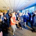 DELFI В НЬЮ-ЙОРКЕ: Эстония баллотируется в Совет Безопасности ООН. В честь этого прошли торжественный прием и танцы
