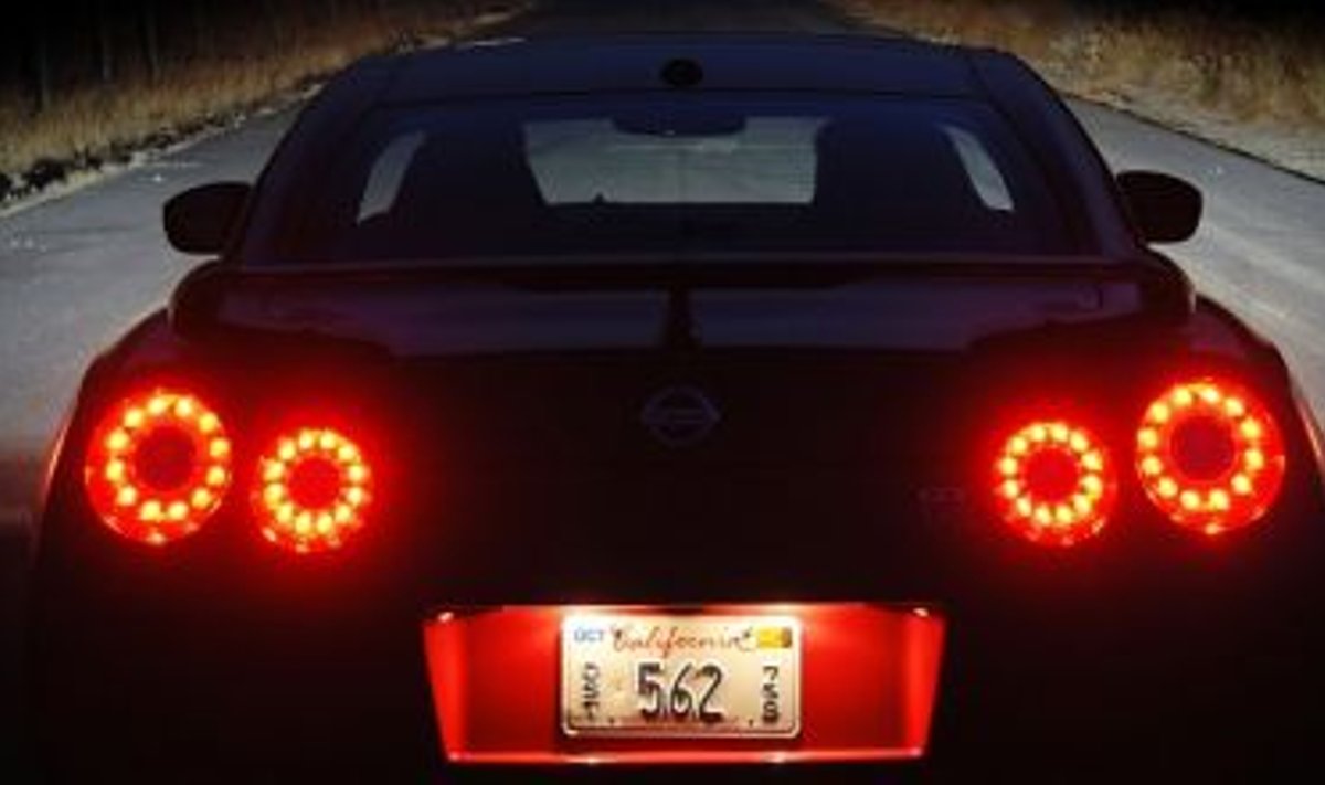 GT-R superautode jälitamisel häbisse ei jää. Foto: Nissan
