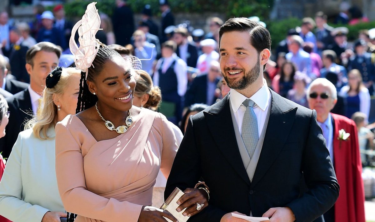 Serena Williams ja Alexis Ohanian kuninglikus pulmas.