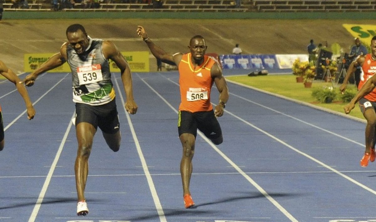 Usain Bolt ja Yohan Blake