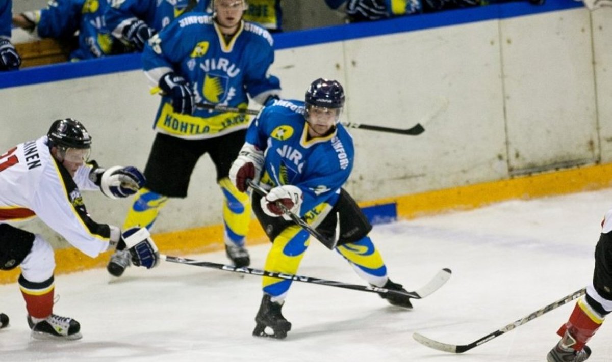 Tallinna HC Panter Purikad alistas pühapäeval peetud jäähoki Eesti meistriliiga mängus Kohtla-Järve Viru Sputniku 8:6
