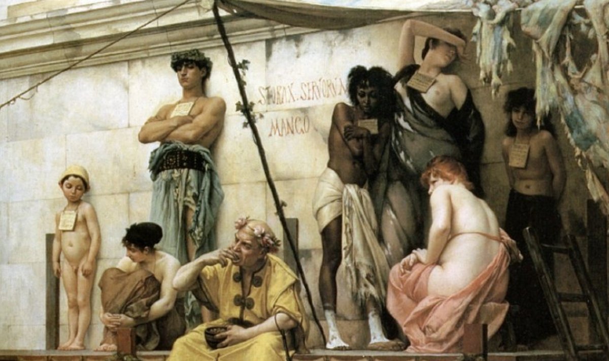 Idamaine orjaturg. Gustave E. Boulangeri maal u 1882. aastast.