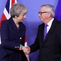 May ja Junckeri sõnul olid nende Brexiti-läbirääkimised jõulised aga konstruktiivsed