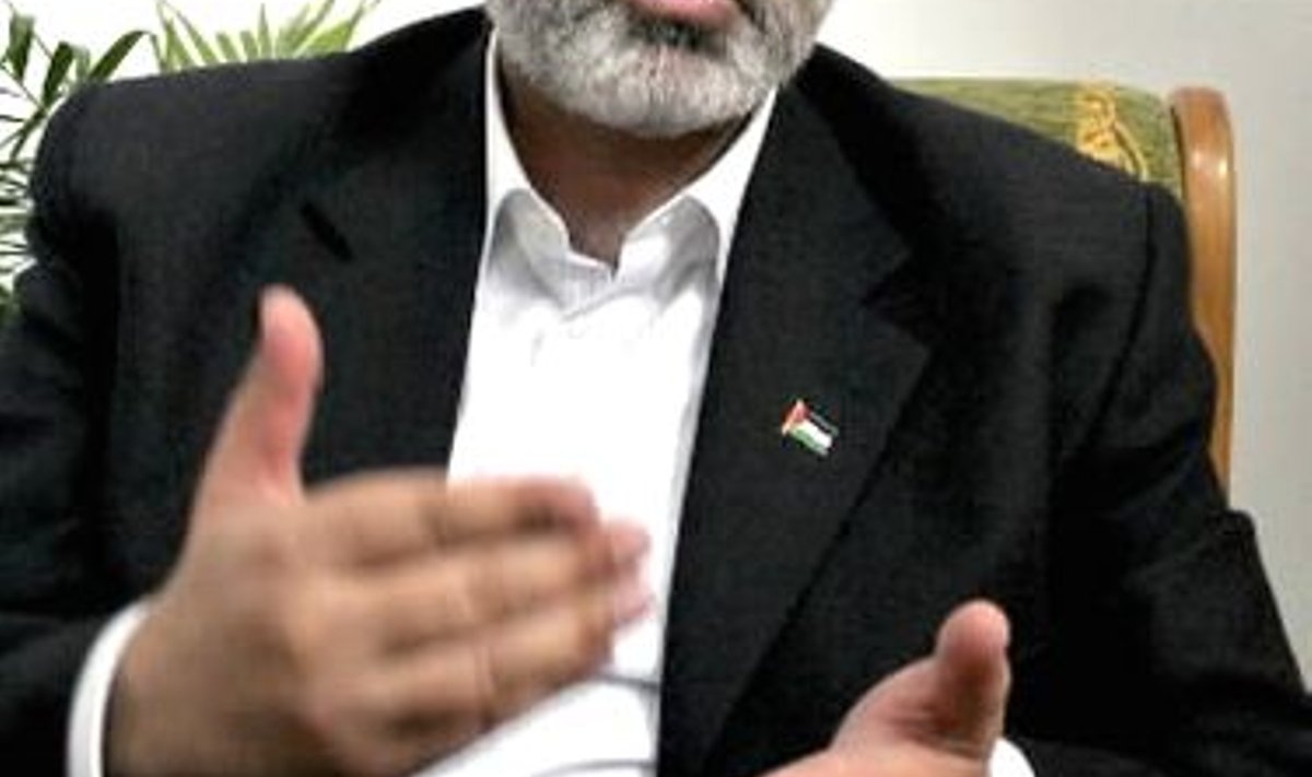 Ismail Haniya, Hamasi peaminister